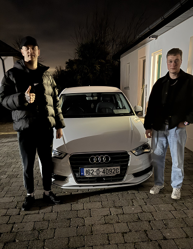 Happy mntvls auto customer with their inspected car